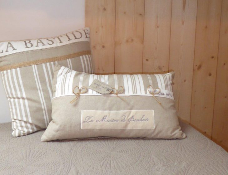 coussins chambre Dunes